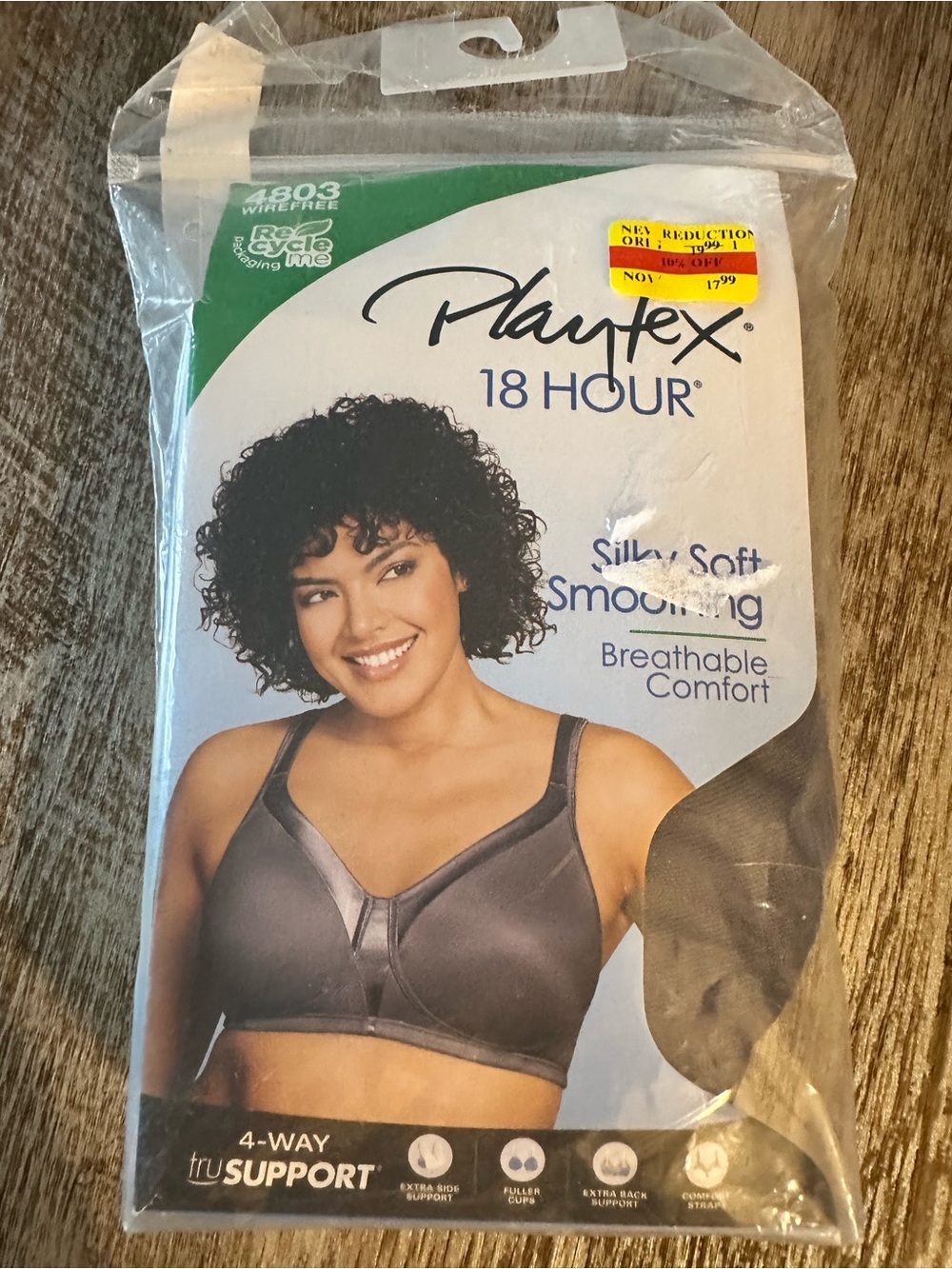 Playtex 18 Hour Silky Soft Smoothing Bra